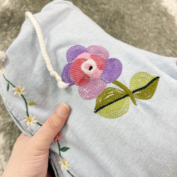 Vintage Y2K Lucky Brand Embroidered Zip Up Hoodie XS - Picture 6 of 10